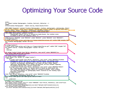 optimizing your source code