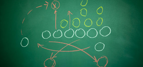 Football Tactics Chalkboard