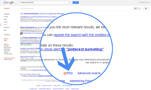 Google News Keyword RSS