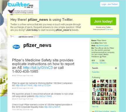 pfizer-social-media