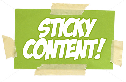 Sticky Content